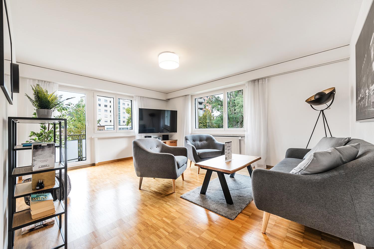 Soho 11 !Gratis Parken, Free Parking! Apartment Кройцлинген Екстериор снимка